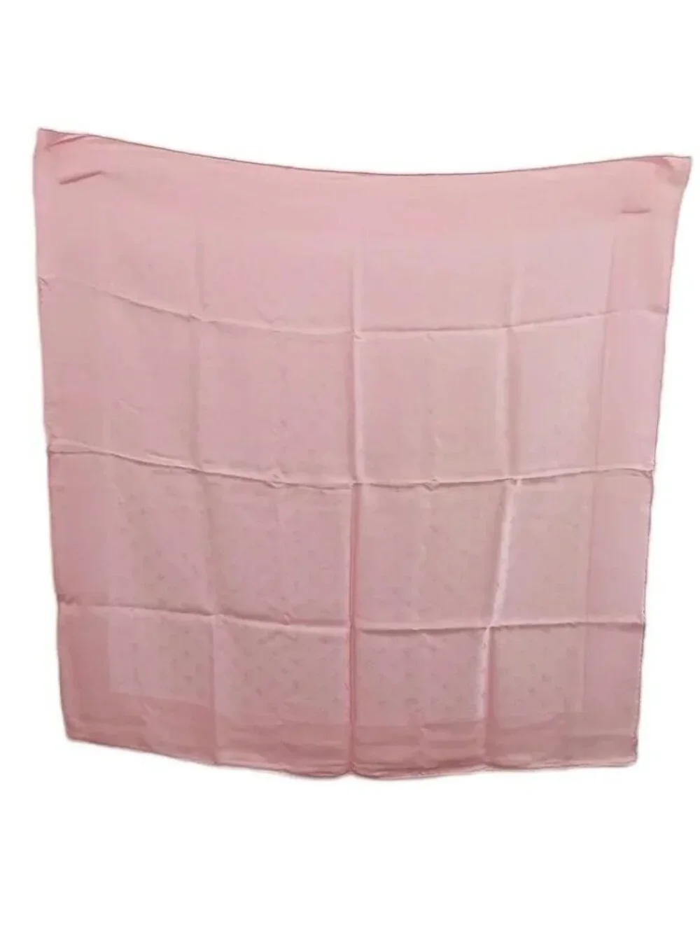 Louis Vuitton Scarf Large Silk Monogram All Over Print Logo Pink